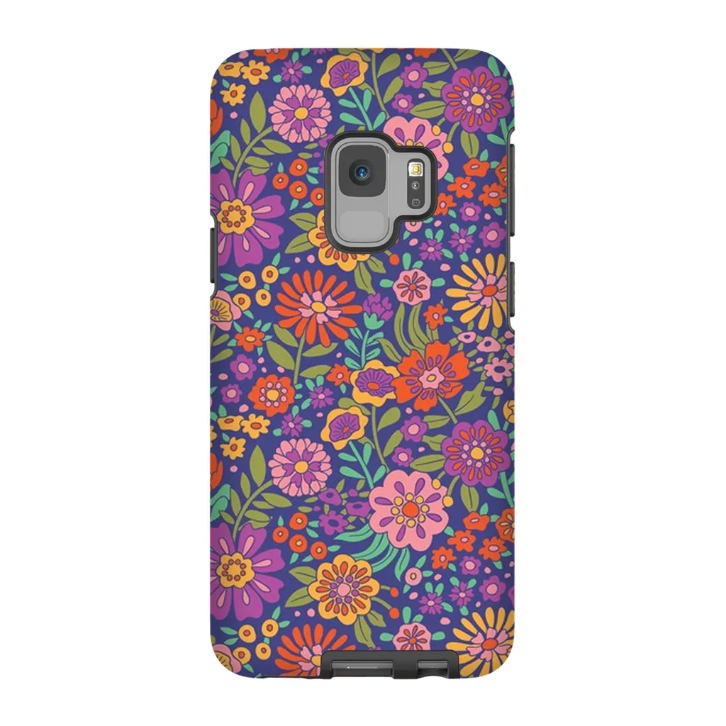Tough Phone Case - Vintage Flower Land Pattern