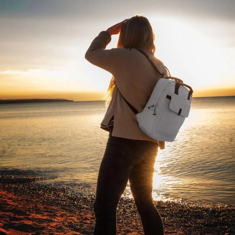Travelon Origin Sustainable Antimicrobial Anti-Theft Small Backpack