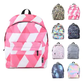 Wholesale 15" Economy Asst Pattern Backpacks
