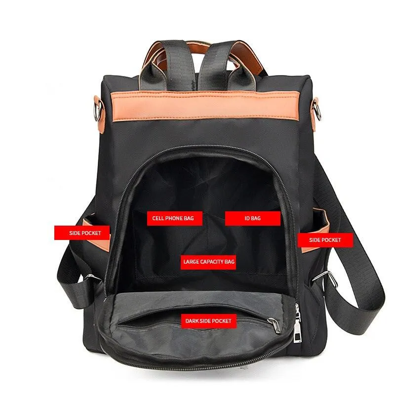 Women’s Large Capacity Fashion Backpack in 3 Colors