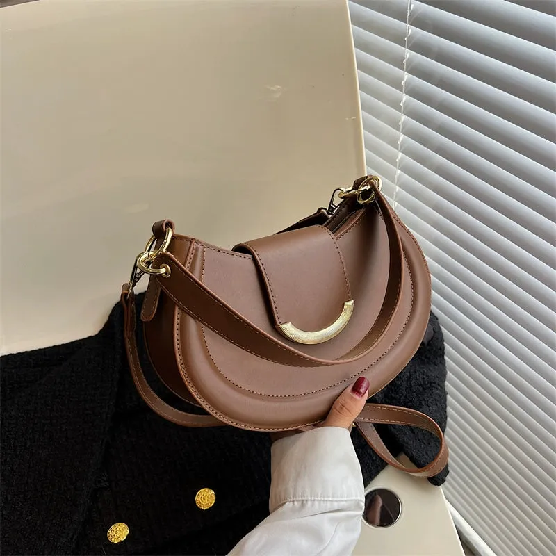 Women's Retro Commuter Bag Underarm Bag