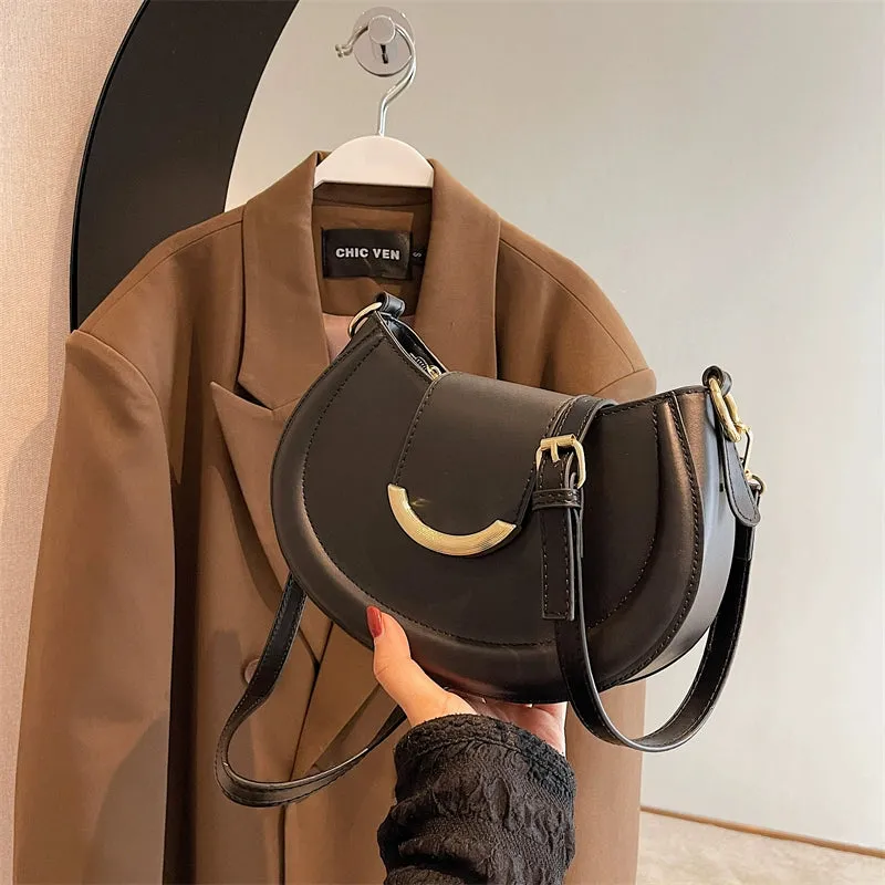 Women's Retro Commuter Bag Underarm Bag